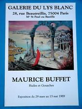 Buffet maurice affiche d'occasion  Toulon-