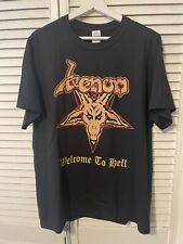 Camiseta RARA Venom Welcome To Hell L Black Metal nova sem caixa Baphomet Mayhem 1burzum comprar usado  Enviando para Brazil