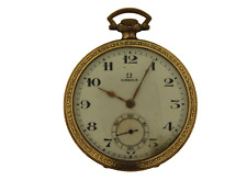 Antigo relógio de bolso Omega folheado a ouro calibre 35,5LT1 comprar usado  Enviando para Brazil