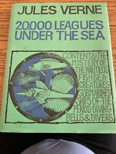Raro: Julio Verne 20000 leguas bajo el mar, tapa dura, 1976 segunda mano  Embacar hacia Argentina