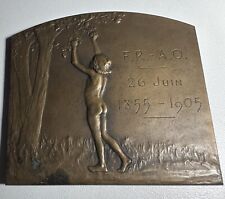 Médaille bronze rené d'occasion  Compiègne