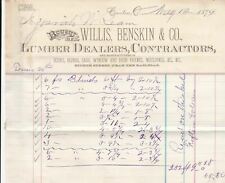 Willis benskin co. for sale  HOVE