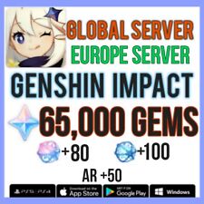 Genshin impact 65.000 usato  Milano