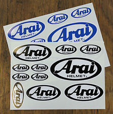 Arai sticker sets for sale  UK