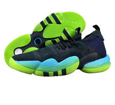 Adidas Trae Young 2 'Trae-Tlien' Zapatos Tenis Para Hombre Negro Verde Multi TALLA H06473 segunda mano  Embacar hacia Argentina