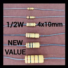 Iskra EUA 1/2W Resistores de Filme de Carbono 1-3pcs 4x10 mm UPM 5% 0.5W NOS Vintage ohm comprar usado  Enviando para Brazil