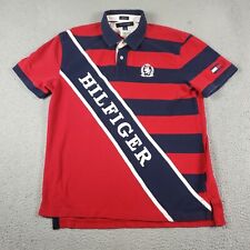 Camisa polo masculina manga curta casual azul vermelha GG Tommy Hilfiger comprar usado  Enviando para Brazil