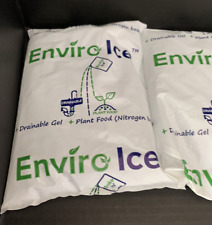 Lote de 4 bolsas de refrigerante de hielo Enviro gel drenable para alimentos vegetales segunda mano  Embacar hacia Argentina