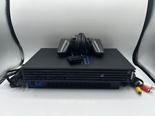Consola Sony PlayStation 2 Fat PS2 con mando y cables funciona, usado segunda mano  Embacar hacia Argentina