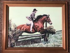 horse racing oil paintings for sale  ROSS-ON-WYE