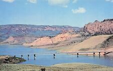 Tarjeta postal Blue Mesa Lake and Bridge Colorado PC 2.23 segunda mano  Embacar hacia Argentina