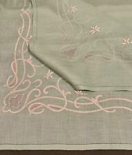 Nos green linen for sale  Lacey