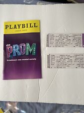 Prom broadway playbill for sale  Poughkeepsie