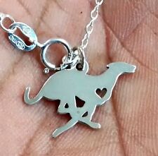 Greyhound necklace sterling for sale  Bronson