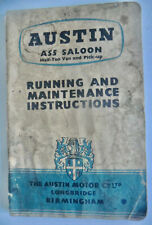Vintage handbook maintenance for sale  KETTERING