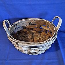 Wicker basket centerpiece for sale  Shipping to Ireland