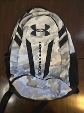 Under Armour UA Storm Hustle 5.0 Mochila Bolsa Livro Cinza/Branco Padrão Camuflado comprar usado  Enviando para Brazil