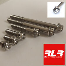 Titanium bolts M6 all sizes motorsport drilled hex head M6x10 to M6x100 for sale  Shipping to South Africa