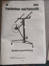 Trockenbau plattenlift gebraucht kaufen  Stolberg