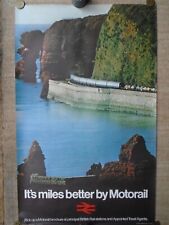Poster motorail featuring for sale  RUGBY