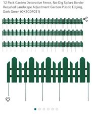 Pacote com 12 cercas decorativas para jardim comprar usado  Enviando para Brazil