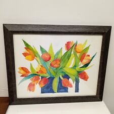 Beautiful framed tulip for sale  Parksville