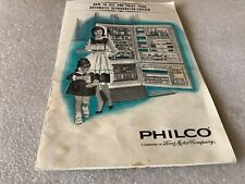 Refrigerador/congelador Philco De Colección Cómo Usar y Disfrutar Tu Nuevo Propietario Manual segunda mano  Embacar hacia Argentina