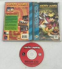 Mickey Mania: The Timeless Adventures of Mickey Mouse (Sega CD, 1994) Sem Manual comprar usado  Enviando para Brazil