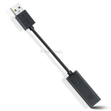 Adaptador de áudio USB para 3,5 mm para placa de som fone de ouvido Razer 7.1 V2 THX BlackShark  comprar usado  Enviando para Brazil