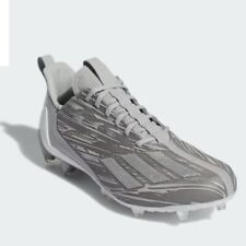 New Adidas Adizero Silver Metallic Grey Football Cleats Shoes Size-7.5 GX5414 for sale  Shipping to South Africa