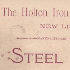 1896 The Holton Iron And Steel Roofing Co V Edge Corrugated New Lisbon Ohio, used for sale  Shipping to South Africa