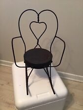 wrought rocker chair iron for sale  Stuart