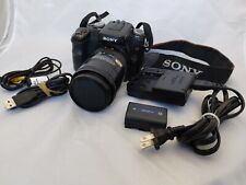 Sony DSLR A-100 Alpha A100 Digital Camera W/28-80mm Lens & Battery WOW NICE!! for sale  Shipping to South Africa