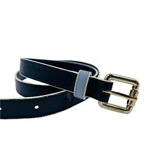 La Martina Navy Blue Ladies 100% Leather Belt Size 95 cm 38", käytetty myynnissä  Leverans till Finland