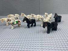 Używany, 10 LEGO galopujących koni w systemie Lego Castle Friends na sprzedaż  PL