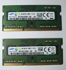 Used, 8GB 2x4GB DDR3L 1600MHz Laptop RAM PC3L 12800S 1Rx8 Memory 204Pin SODIMM for sale  Shipping to South Africa