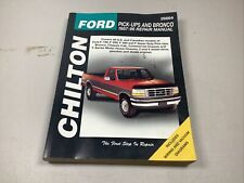Chilton's Ford Pick-Ups y Bronco 1987-96 Manual de reparación Chilton's segunda mano  Embacar hacia Argentina
