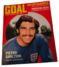 Revista de futebol vintage GOAL 19 DE JUNHO DE 1971 NÃO 150 PETER SHILTON PETER BONETTI comprar usado  Enviando para Brazil