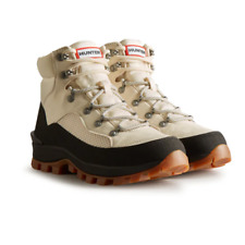Hunter Explorer Insulated Lace Up Commando Boots Lug Sole Snow Winter Waterproof, used for sale  Shipping to South Africa