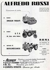 Pubblicita 1954 trattori usato  Biella