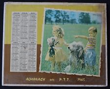 1965 calendrier almanach d'occasion  Nantes-