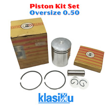 Yamaha 50cc V50 LB50 LB80 Chappy Piston Kit Set Oversize 0.50 Nos for sale  Shipping to South Africa