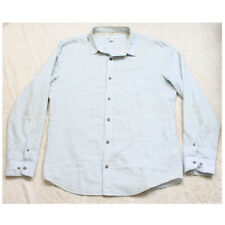 The Rail Gray Long Sleeve Dress Shirt Mens XL Cotton Polyester Man X-Large 1-259 for sale  Shipping to South Africa
