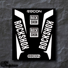 Rockshox recon sticker usato  Spedire a Italy
