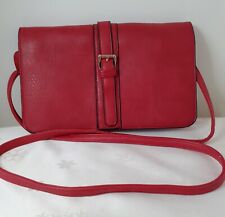 Red leather shoulder for sale  SKEGNESS