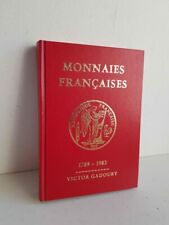 Livre monnaies françaises d'occasion  Moulins