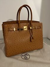 Hermes birkin cognac for sale  ROMFORD