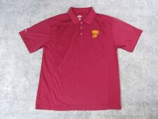 Pro-Player USC Polo Shirt Mens L Trojans Red Short Sleeve College Trojans P2 Top for sale  Shipping to South Africa