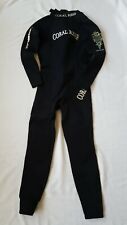 Used, Coral Reef Thermoflex Long Sleeve Wetsuit Black Size ML (5'6"- 130lb.) Made USA for sale  Shipping to South Africa