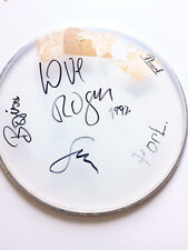 The Cure Drumhead 13" Signed Autograph Robert Porl Boris Simon for sale  Shipping to South Africa